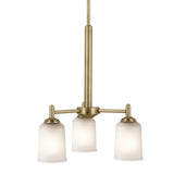 Kichler Shailene 3-Light Gold Traditional Chandelier