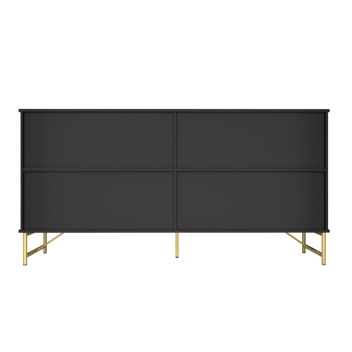 Clihome 15.75-in W x 31.5-in H Mdf Black Freestanding Utility Storage Cabinet