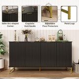 Clihome 15.75-in W x 31.5-in H Mdf Black Freestanding Utility Storage Cabinet
