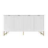 Clihome 15.75-in W x 31.5-in H Mdf White Freestanding Utility Storage Cabinet