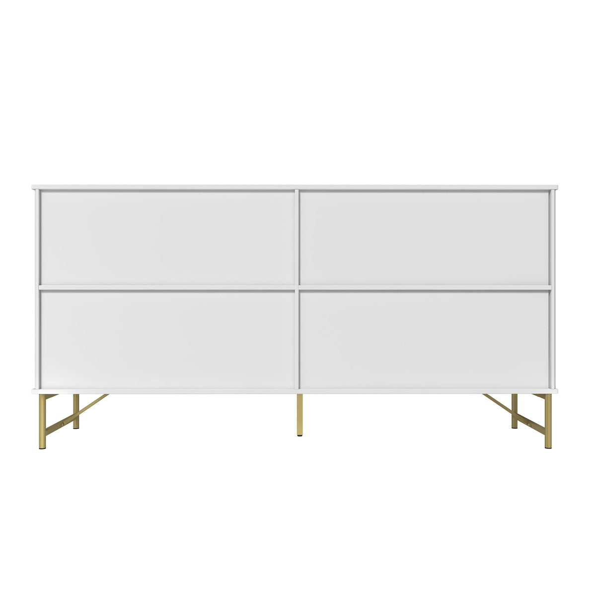 Clihome 15.75-in W x 31.5-in H Mdf White Freestanding Utility Storage Cabinet