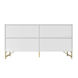 Clihome 15.75-in W x 31.5-in H Mdf White Freestanding Utility Storage Cabinet
