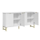 Clihome 15.75-in W x 31.5-in H Mdf White Freestanding Utility Storage Cabinet