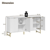 Clihome 15.75-in W x 31.5-in H Mdf White Freestanding Utility Storage Cabinet