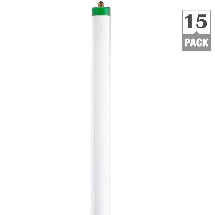 Philips 59-Watt 8 ft. ALTO Plus Linear T8 Fluorescent Tube Light Bulb, Cool White (4100K) (15-Pack)