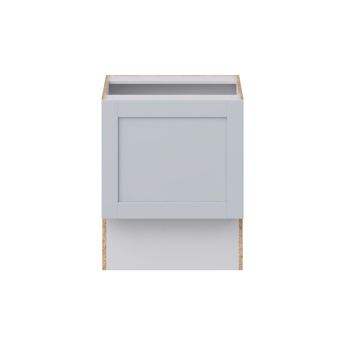 Hugo&Borg Charlesberg 24-in W x 34.5-in H x 21-in D Gray Base Fully Assembled Cabinet (Recessed Panel Shaker Door Style)