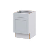 Hugo&Borg Charlesberg 21-in W x 34.5-in H x 24-in D Gray Base Fully Assembled Cabinet (Recessed Panel Shaker Door Style)