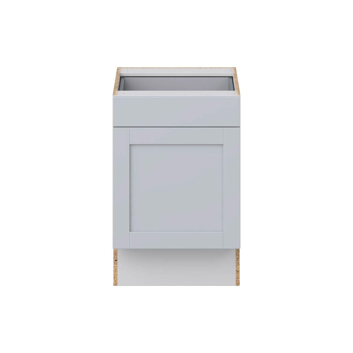 Hugo&Borg Charlesberg 21-in W x 34.5-in H x 24-in D Gray Base Fully Assembled Cabinet (Recessed Panel Shaker Door Style)