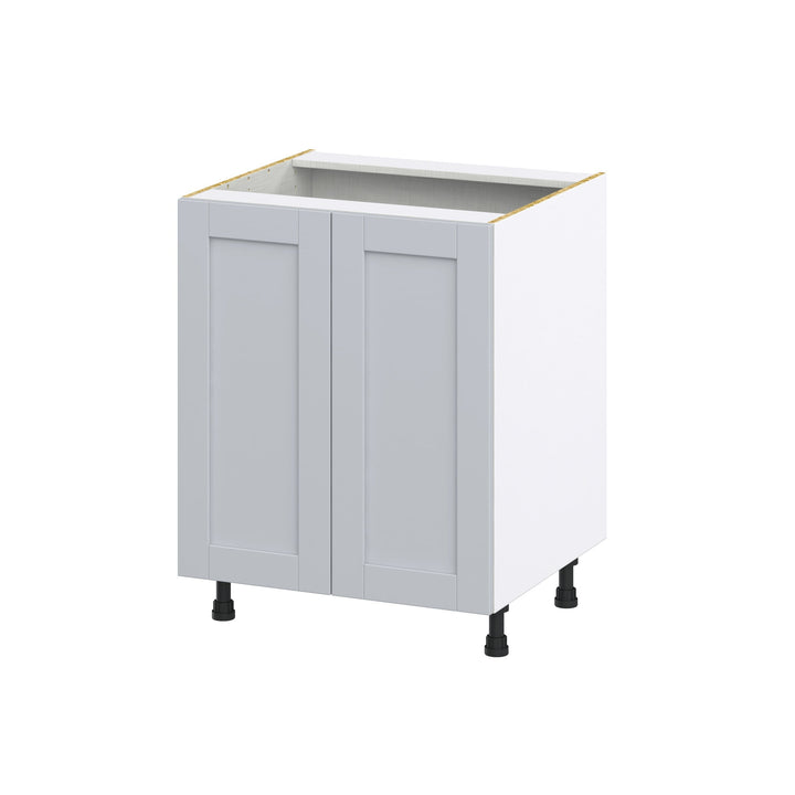 Hugo&Borg Charlesberg 27-in W x 34.5-in H x 24-in D Gray Sink Base Fully Assembled Cabinet (Recessed Panel Shaker Style)