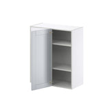 Hugo&Borg Charlesberg 30-in W x 35-in H x 14-in D Gray Blind Wall Fully Assembled Cabinet (Recessed Panel Shaker Door Style)
