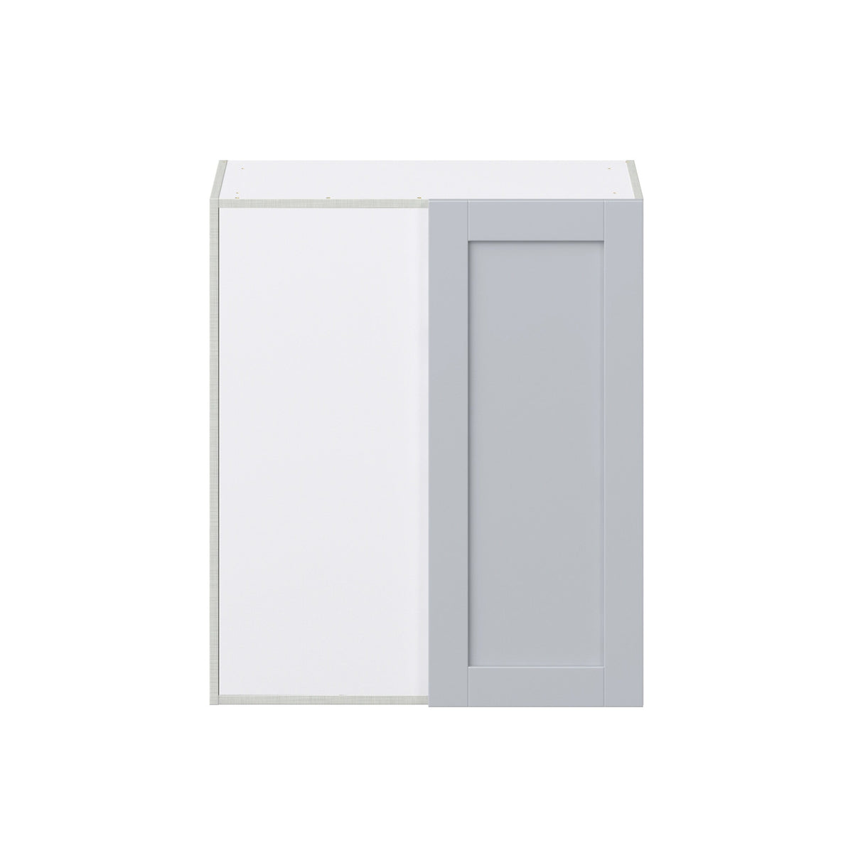 Hugo&Borg Charlesberg 30-in W x 35-in H x 14-in D Gray Blind Wall Fully Assembled Cabinet (Recessed Panel Shaker Door Style)