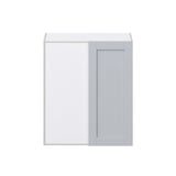 Hugo&Borg Charlesberg 30-in W x 35-in H x 14-in D Gray Blind Wall Fully Assembled Cabinet (Recessed Panel Shaker Door Style)
