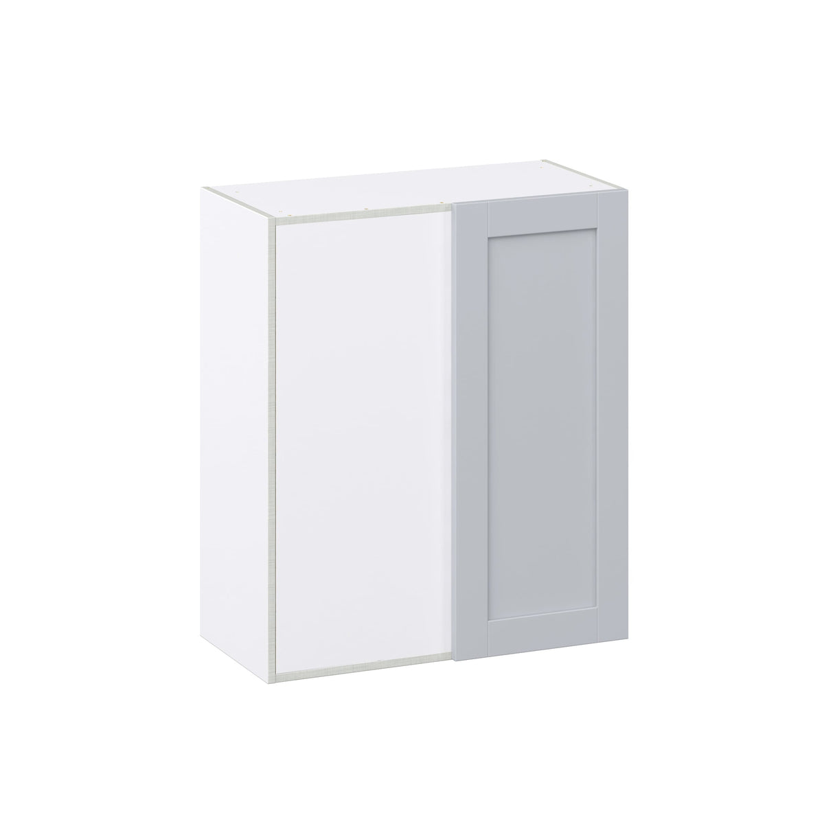Hugo&Borg Charlesberg 30-in W x 35-in H x 14-in D Gray Blind Wall Fully Assembled Cabinet (Recessed Panel Shaker Door Style)
