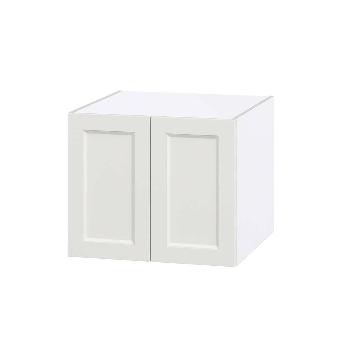 Hugo&Borg Riviera 24-in W x 20-in H x 24-in D Bright White Wall Fully Assembled Cabinet (Recessed Panel Shaker Door Style)