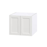 Hugo&Borg Riviera 24-in W x 20-in H x 24-in D Bright White Wall Fully Assembled Cabinet (Recessed Panel Shaker Door Style)