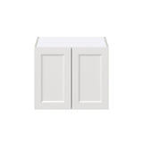 Hugo&Borg Riviera 24-in W x 20-in H x 24-in D Bright White Wall Fully Assembled Cabinet (Recessed Panel Shaker Door Style)