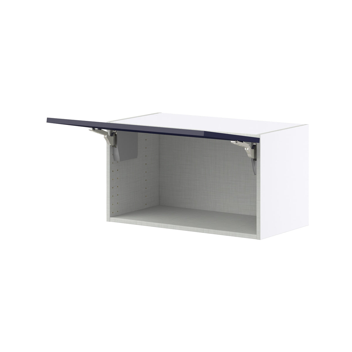 Hugo&Borg Lorette 27-in W x 15-in H x 14-in D Navy Blue Wall Fully Assembled Cabinet (Recessed Panel Shaker Door Style)