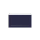 Hugo&Borg Lorette 27-in W x 15-in H x 14-in D Navy Blue Wall Fully Assembled Cabinet (Recessed Panel Shaker Door Style)