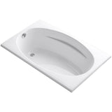 ProFlex 6036 5 ft. Rectangle Reversible Drain Soaking Tub in Biscuit - Super Arbor
