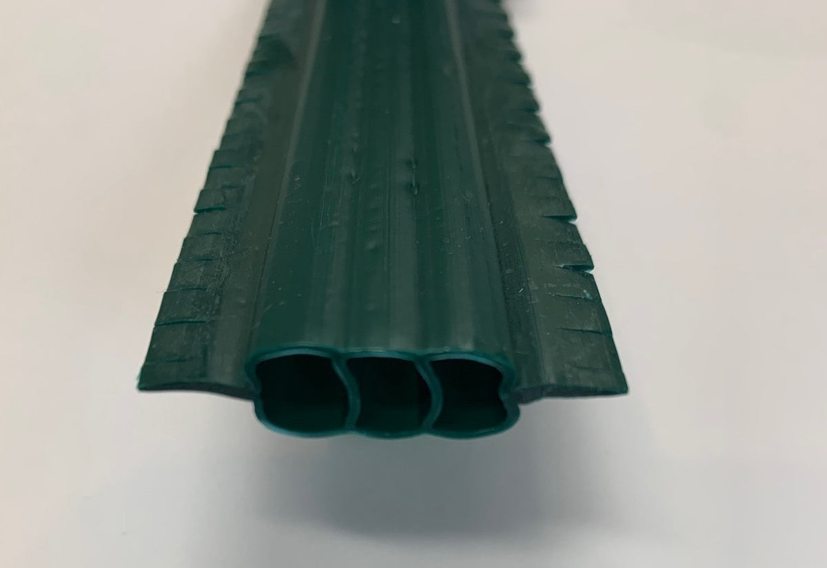 Pexco 6-ft H x 1-3/8-in W Green Hdpe Chain Link Fence Slat