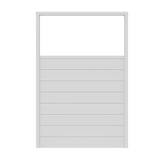 Freedom 6-ft H x 4-ft W White Vinyl Flat-top Fence Panel (Assembled)