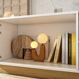 FUFU&GAGA Modern/Contemporary Yellow Tv Cabinet (Accommodates TVs more than 70-in)
