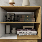 FUFU&GAGA Modern/Contemporary Yellow Tv Cabinet (Accommodates TVs more than 70-in)