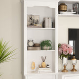 FUFU&GAGA Modern/Contemporary White Tv Cabinet (Accommodates TVs up to 55-in)