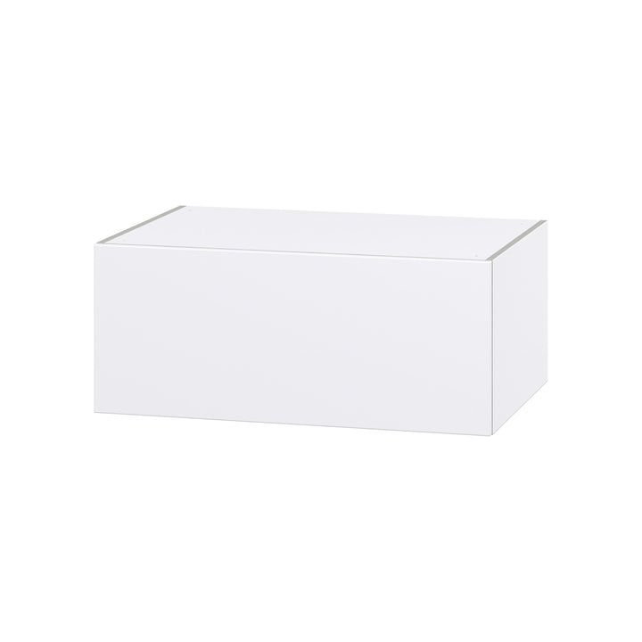 Hugo&Borg Lasalle 36-in W x 15-in H x 24-in D Bright White Slab Wall Fully Assembled Cabinet (Flat Panel Slab Door Style)