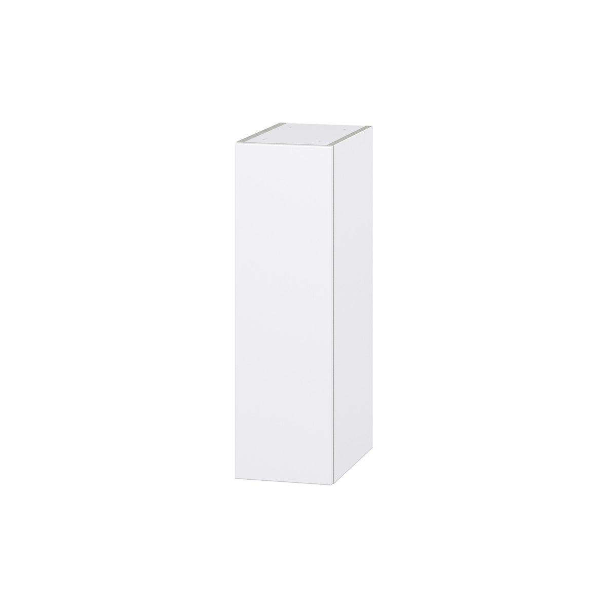 Hugo&Borg Lasalle 9-in W x 30-in H x 14-in D Bright White Slab Wall Fully Assembled Cabinet (Flat Panel Slab Door Style)