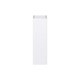 Hugo&Borg Lasalle 9-in W x 30-in H x 14-in D Bright White Slab Wall Fully Assembled Cabinet (Flat Panel Slab Door Style)