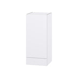 Hugo&Borg Lasalle 15-in W x 35-in H x 14-in D Bright White Slab 1-Drawer Wall Fully Assembled Cabinet (Flat Panel Slab Style)
