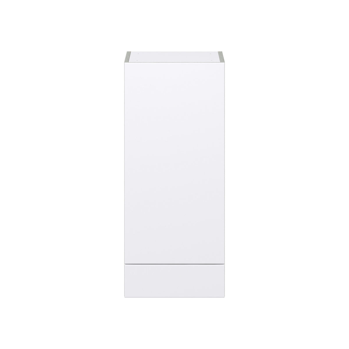 Hugo&Borg Lasalle 15-in W x 35-in H x 14-in D Bright White Slab 1-Drawer Wall Fully Assembled Cabinet (Flat Panel Slab Style)