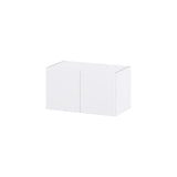 Hugo&Borg Lasalle 27-in W x 15-in H x 14-in D Bright White Slab Wall Fully Assembled Cabinet (Flat Panel Slab Door Style)