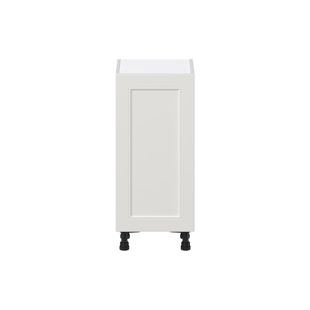 Hugo&Borg Belcourt 15-in W x 34.5-in H x 14-in D Gray Painted Base Fully Assembled Cabinet (Recessed Panel Shaker Door Style)