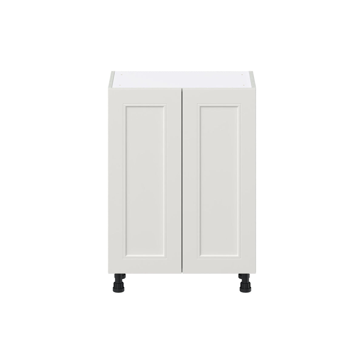 Hugo&Borg Belcourt 24-in W x 34.5-in H x 14-in D Gray Painted Base Fully Assembled Cabinet (Recessed Panel Shaker Door Style)