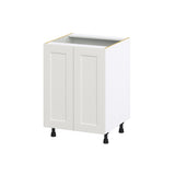 Hugo&Borg Belcourt 24-in W x 34.5-in H x 24-in D Gray Painted Sink Base Fully Assembled Cabinet (Recessed Panel Shaker Style)