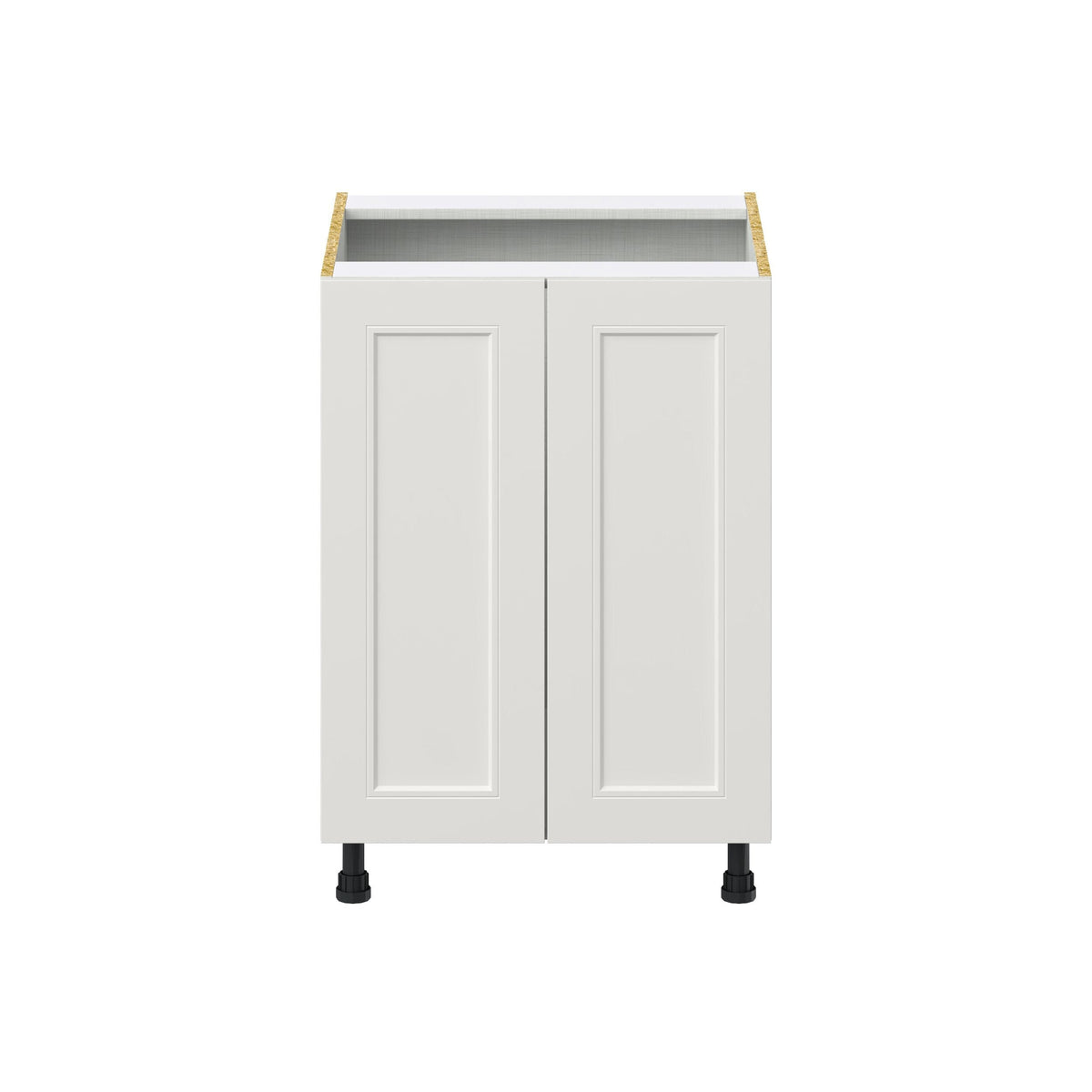 Hugo&Borg Belcourt 24-in W x 34.5-in H x 24-in D Gray Painted Sink Base Fully Assembled Cabinet (Recessed Panel Shaker Style)