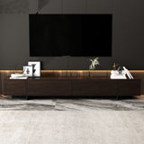 FUFU&GAGA Modern/Contemporary Brown Tv Cabinet (Accommodates TVs more than 70-in)