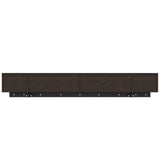 FUFU&GAGA Modern/Contemporary Brown Tv Cabinet (Accommodates TVs more than 70-in)