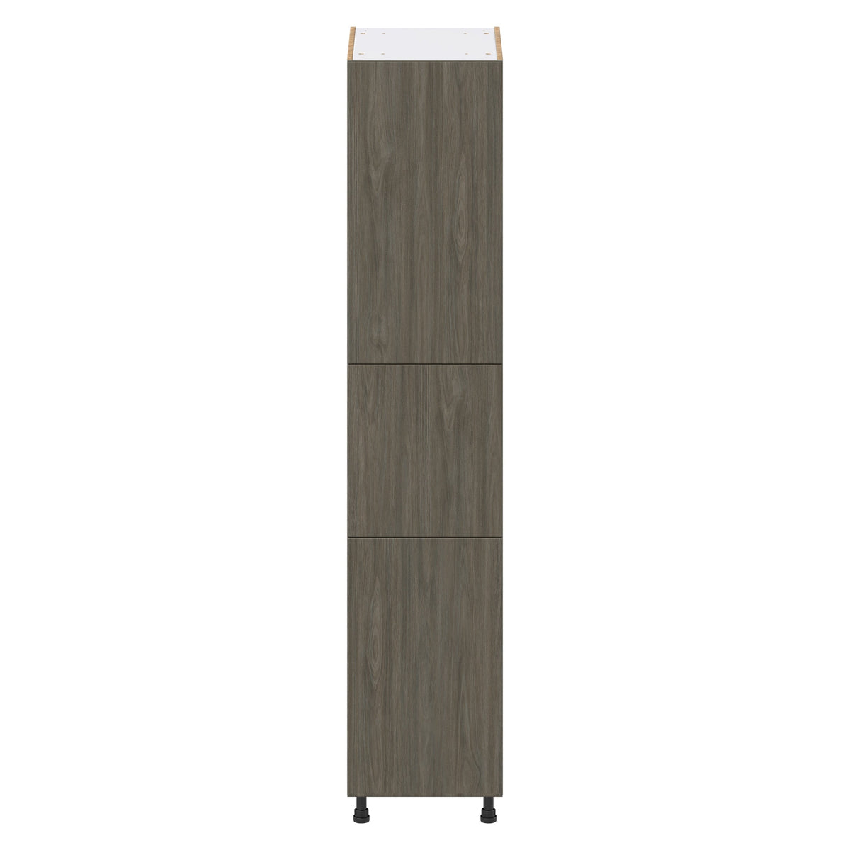 Hugo&Borg Savane 18-in W x 89.5-in H x 24-in D Textmel Pantry Fully Assembled Cabinet (Flat Panel Slab Door Style)