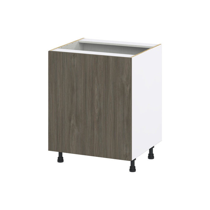 Hugo&Borg Savane 27-in W x 34.5-in H x 24-in D Textmel Sink Base Fully Assembled Cabinet (Flat Panel Slab Style)
