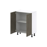 Hugo&Borg Savane 27-in W x 34.5-in H x 14-in D Textmel Base Fully Assembled Cabinet (Flat Panel Slab Door Style)