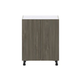 Hugo&Borg Savane 27-in W x 34.5-in H x 14-in D Textmel Base Fully Assembled Cabinet (Flat Panel Slab Door Style)