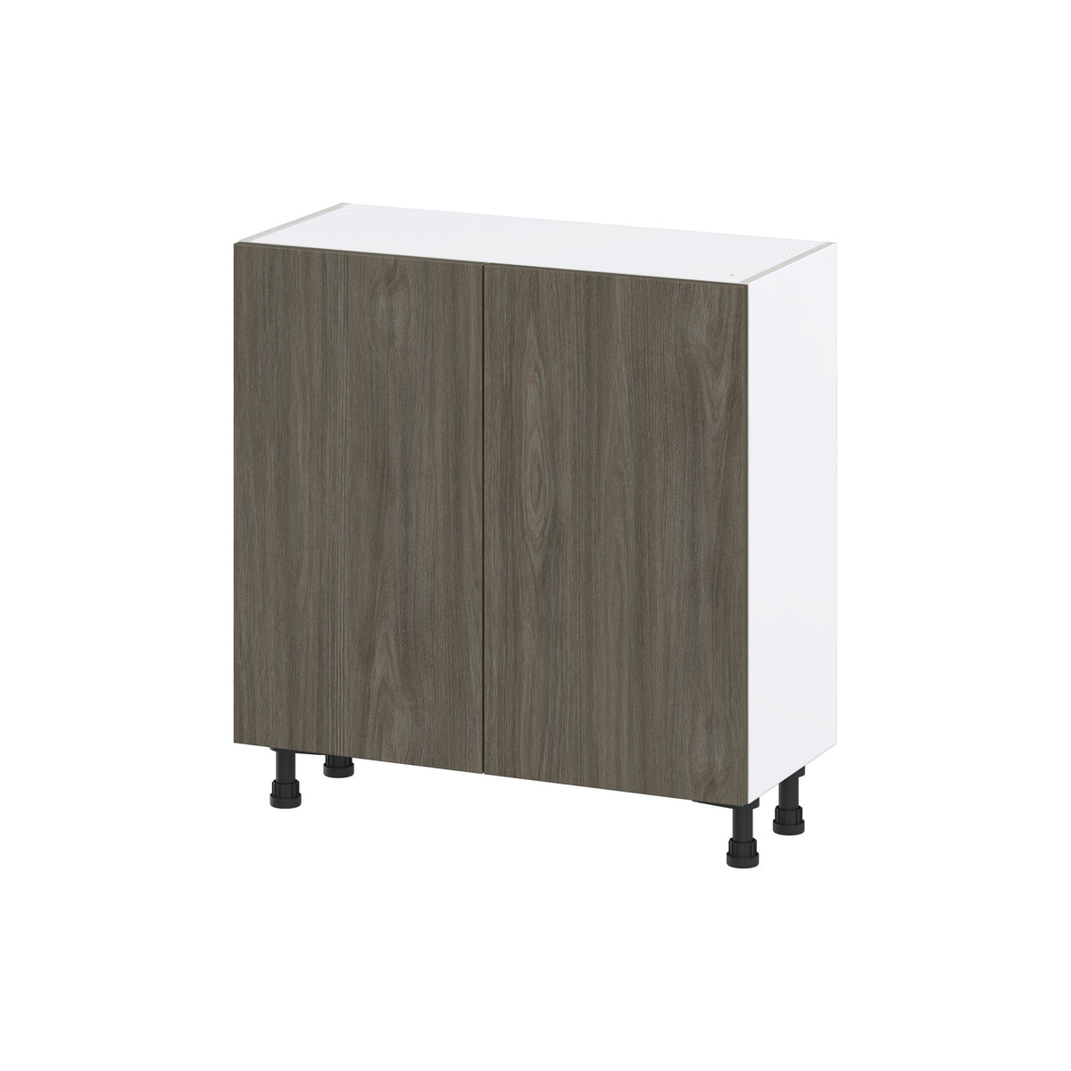 Hugo&Borg Savane 33-in W x 34.5-in H x 14-in D Textmel Base Fully Assembled Cabinet (Flat Panel Slab Door Style)
