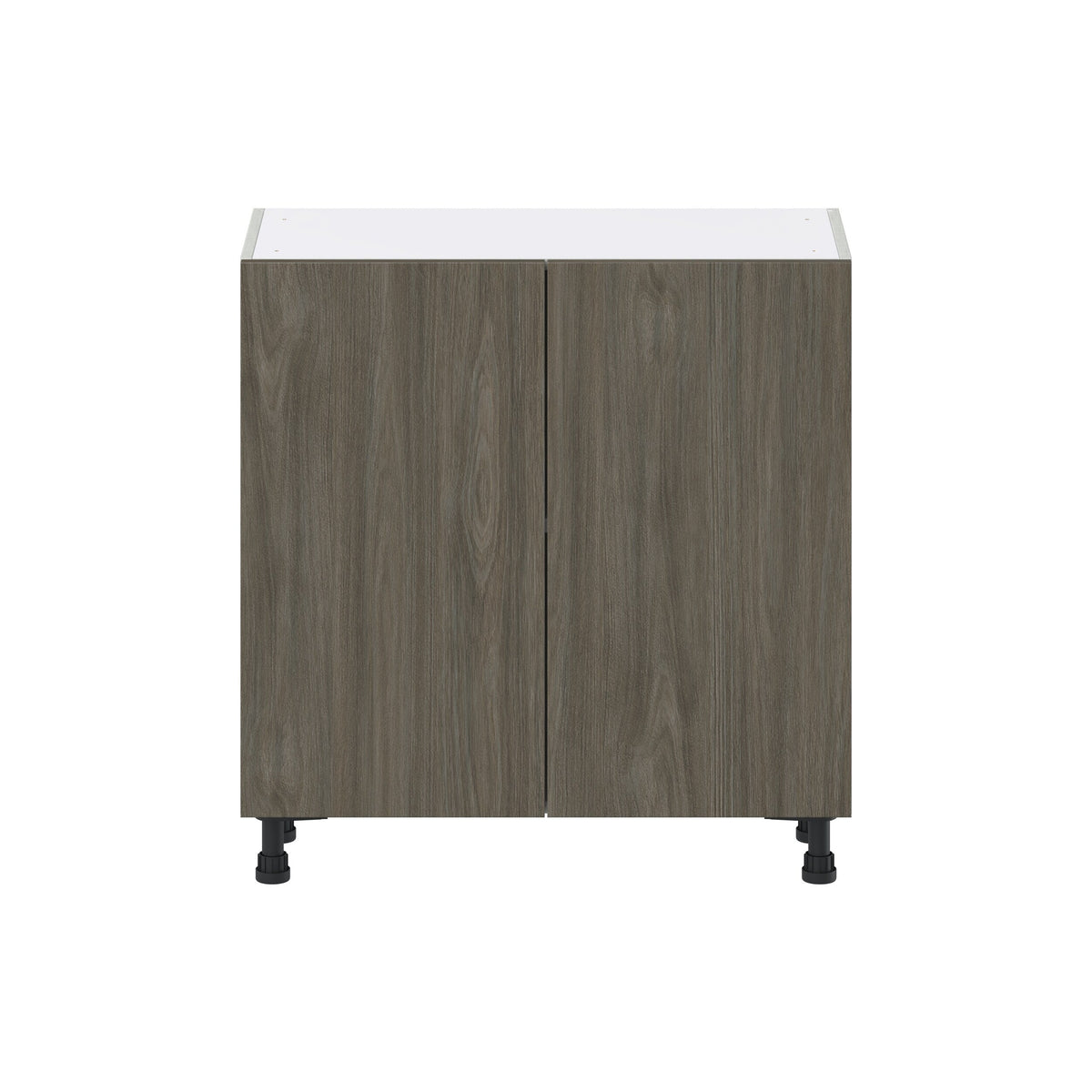 Hugo&Borg Savane 33-in W x 34.5-in H x 14-in D Textmel Base Fully Assembled Cabinet (Flat Panel Slab Door Style)