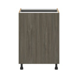 Hugo&Borg Savane 24-in W x 34.5-in H x 24-in D Textmel Base Fully Assembled Cabinet (Flat Panel Slab Door Style)
