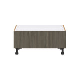 Hugo&Borg Savane 30-in W x 14.5-in H x 24-in D Textmel 1-Drawer Base Fully Assembled Cabinet (Flat Panel Style)