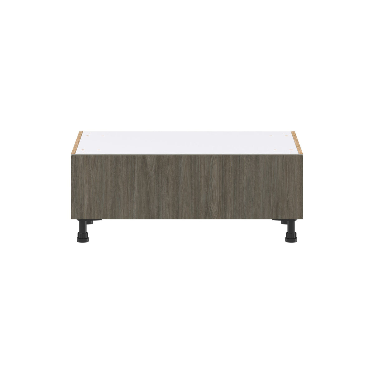 Hugo&Borg Savane 36-in W x 14.5-in H x 24-in D Textmel 1-Drawer Base Fully Assembled Cabinet (Flat Panel Style)