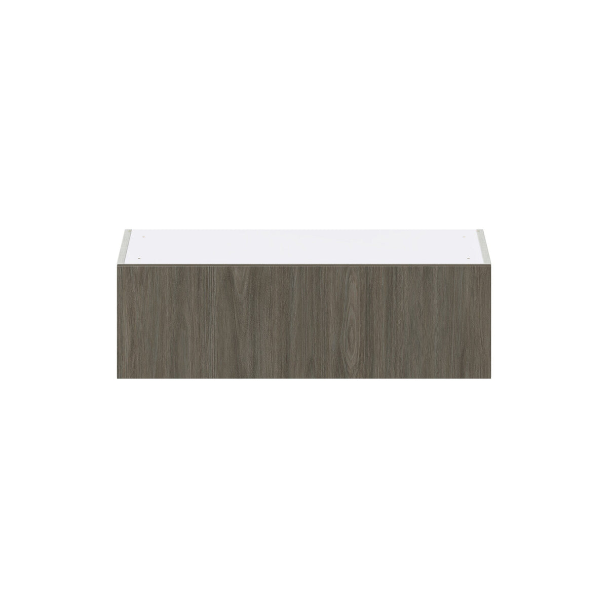 Hugo&Borg Savane 33-in W x 10-in H x 14-in D Textmel Wall Fully Assembled Cabinet (Flat Panel Slab Door Style)